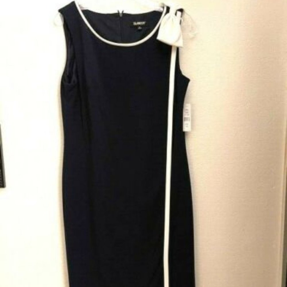 NWT Very Cute Navy & White Dress 12
